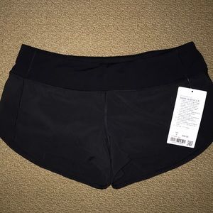 Black lululemon shorts